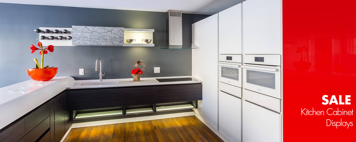 kitchen cabinets display on sale